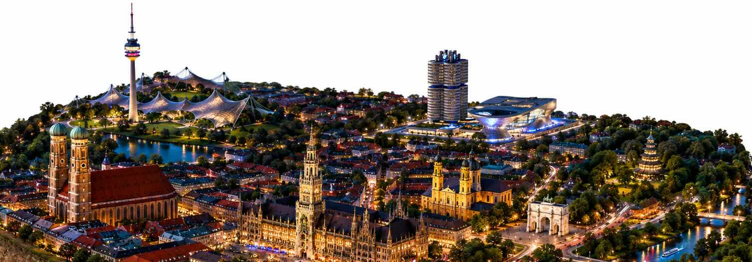 München bei Nacht